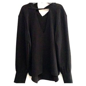 Black Zara blouse
